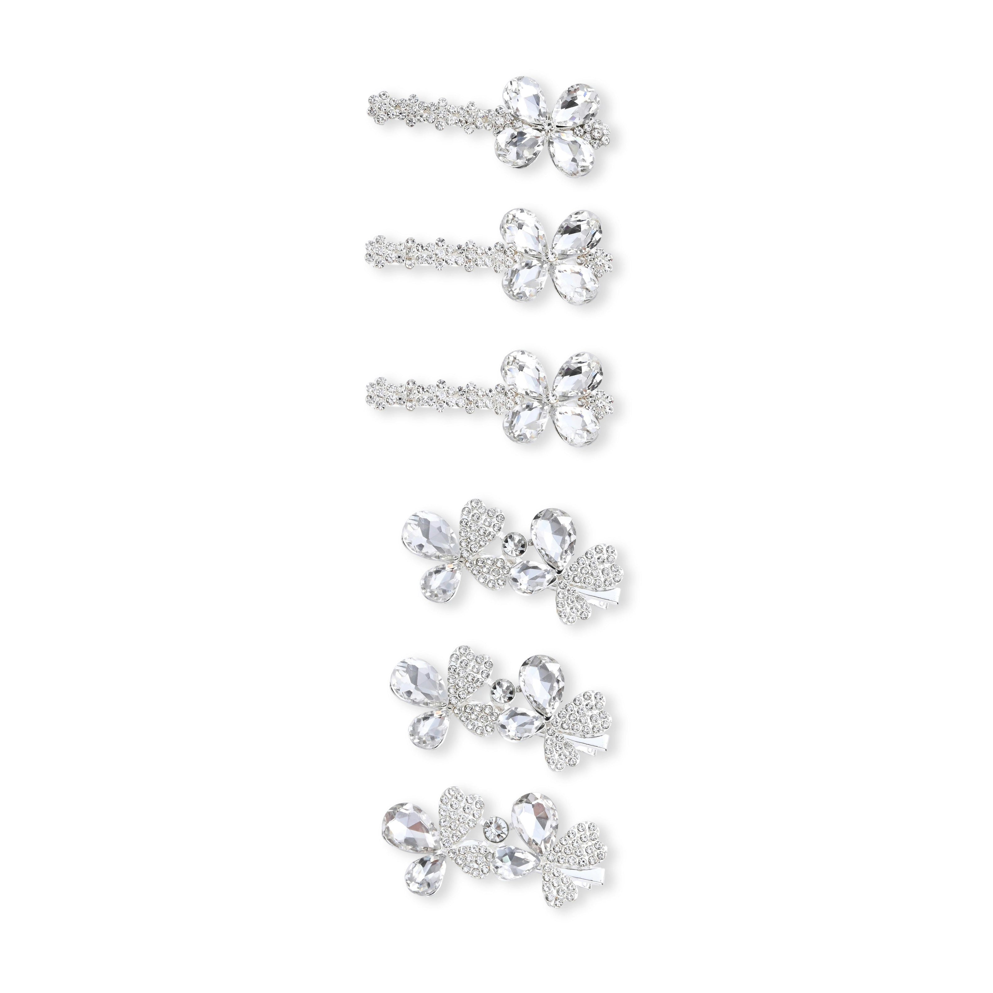 Crystal Whisper Hair Pin Trio