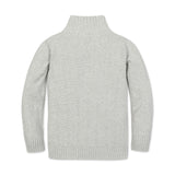 Organic Half Zip Cable Sweater
