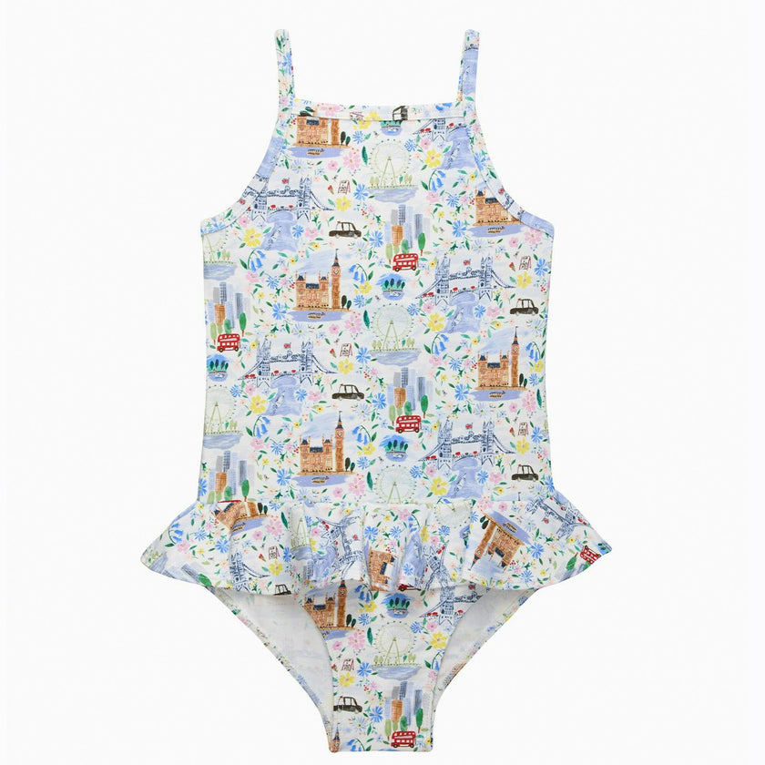 London Peplum Swimsuit