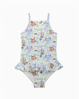London Peplum Swimsuit