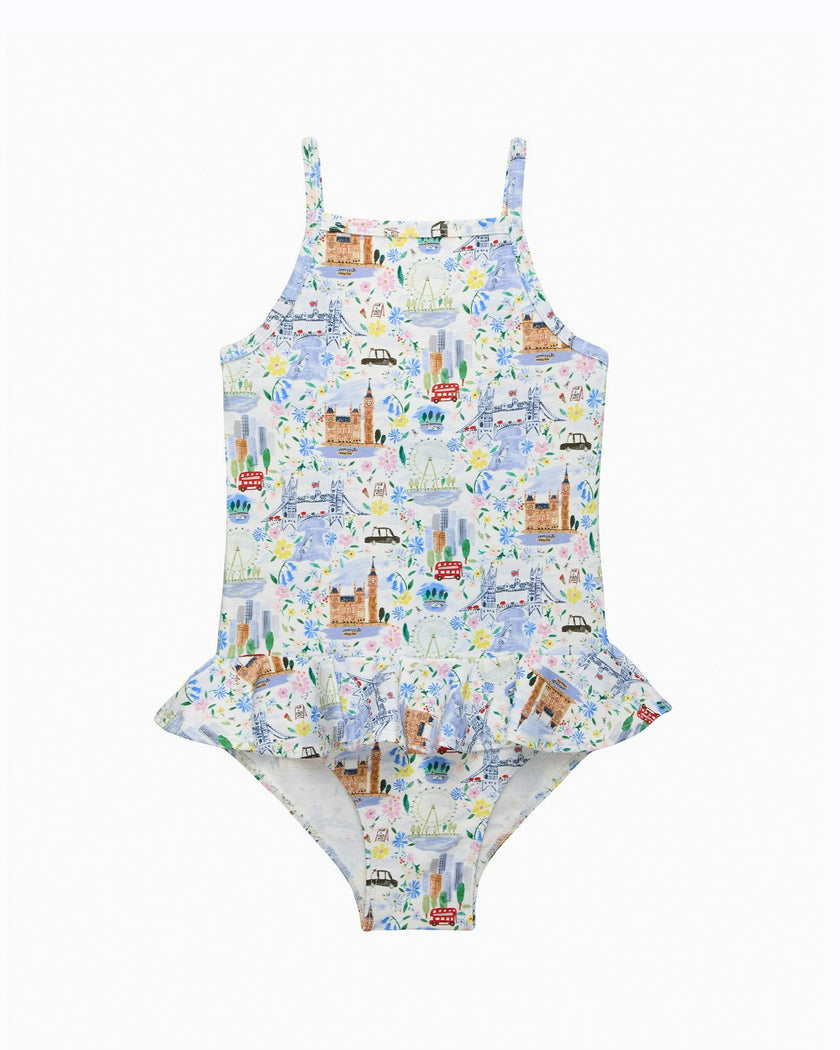 London Peplum Swimsuit