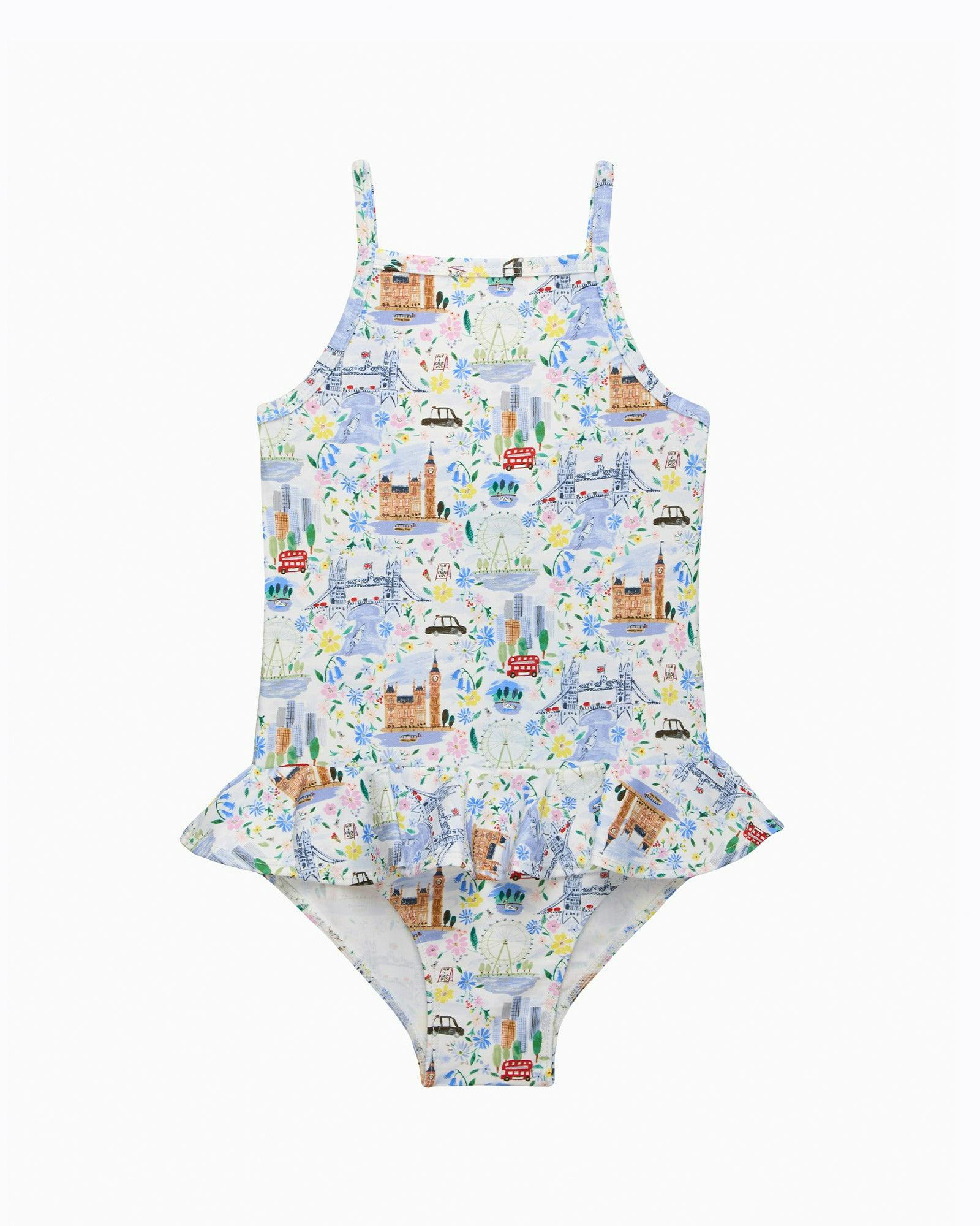 London Peplum Swimsuit