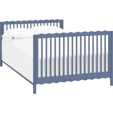 Swell 4-in-1 Convertible Crib with Toddler Bed Conversion Kit in Cove Blue