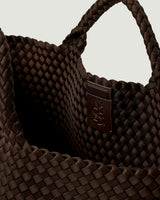 St. Barths Medium Tote Beads | Chocolate