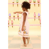 Mini Hattie Dress in Embroidered Spring Floral