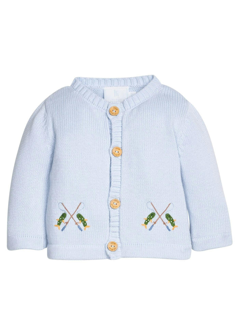 Crochet Cardigan - Fishing Rod