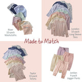 TAYLOR 10-Pack Toddler Short Sleeve T-Shirts