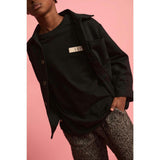 Soft T-shirt Black & Cream