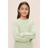 Kid's French Terry Sweatshirt and Jogger Set, Green