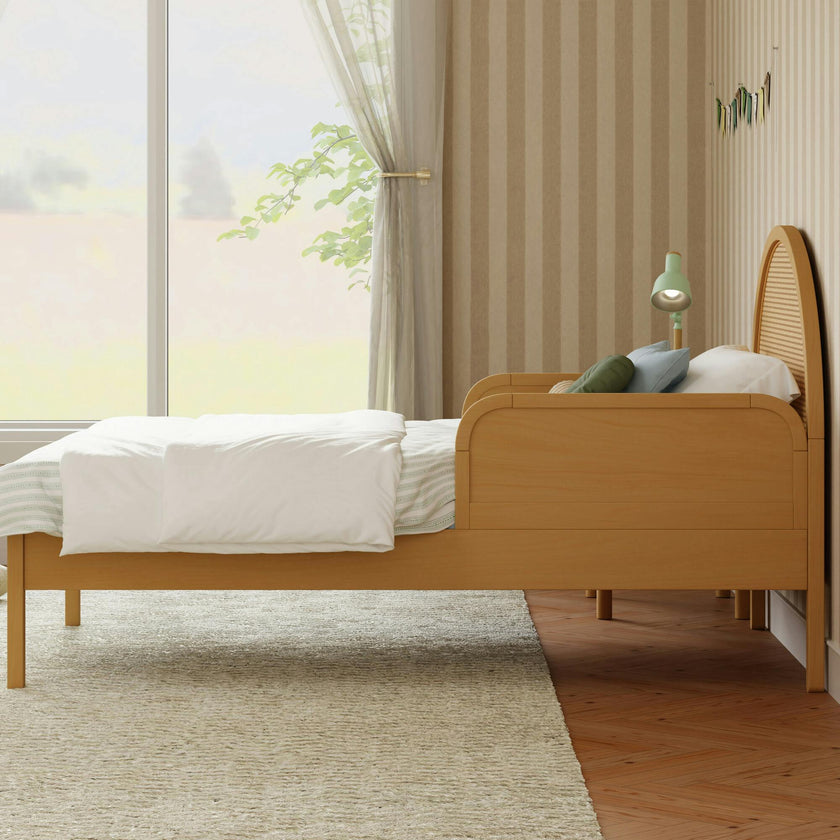 Twin/Full Bed Guardrail in Honey