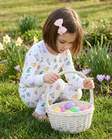 The Organic Long Sleeve Pajama Set [Bunny Hop]