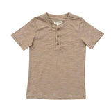 Short Sleeve Henley Shirt Desert Sage