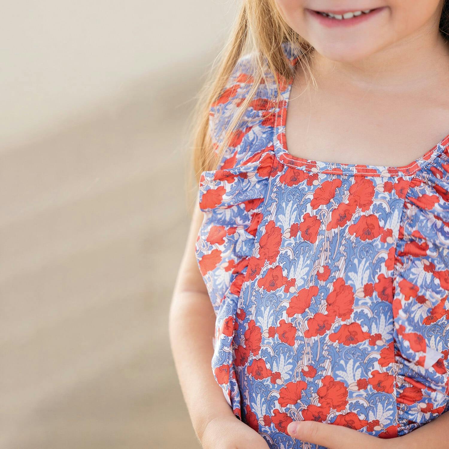 TARTINE ET CHOCOLAT Summer Floral Bathing Suit