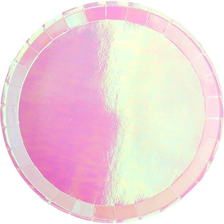 Posh Just Peachy Round Plates - 2 Size Options