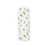 Organic Cotton Muslin Swaddle Blanket - Olive Branch