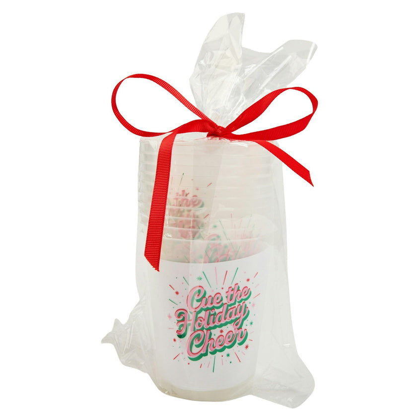 Packed Party Cupstack Cheer White Party Accessory