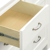 Wesley Farmhouse 6-Drawer Assembled Double Dresser