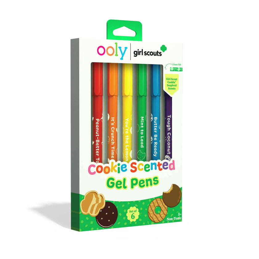 OOLY x Girl Scouts Cookie Scented Gel Pens - Set of 6