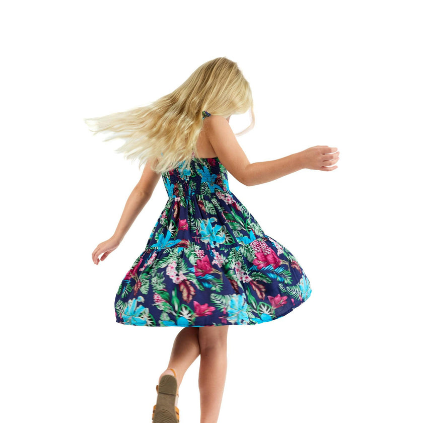 The Flower Hour - Girls Resort Dress