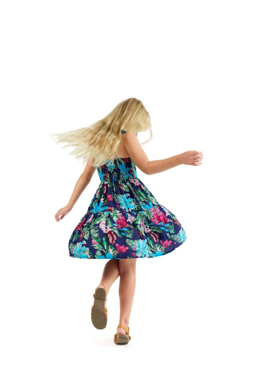 The Flower Hour - Girls Resort Dress