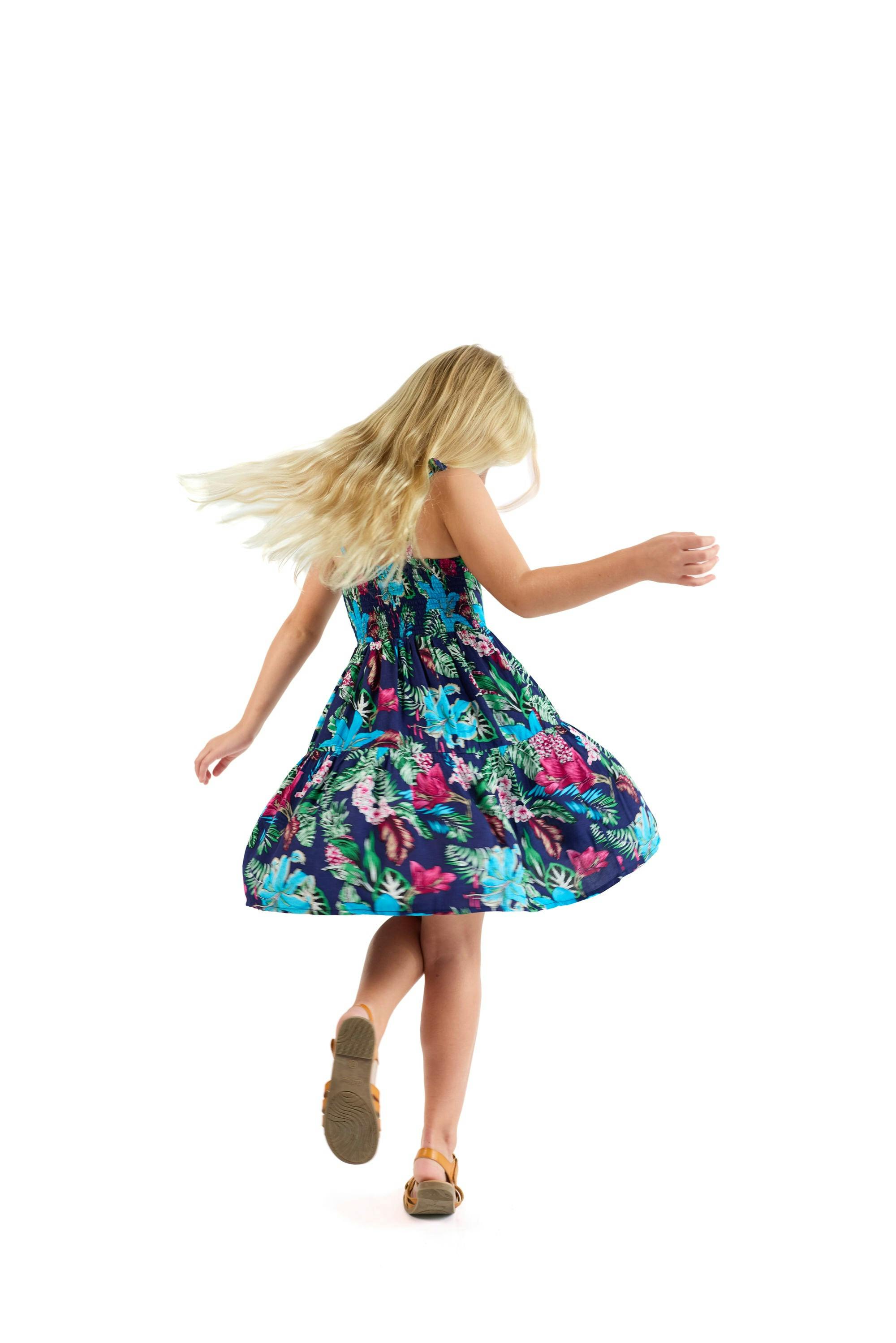 The Flower Hour - Girls Resort Dress