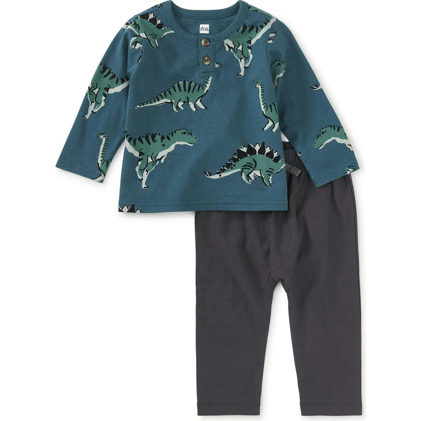 Henley Baby Set, Multi