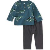 Henley Baby Set, Multi
