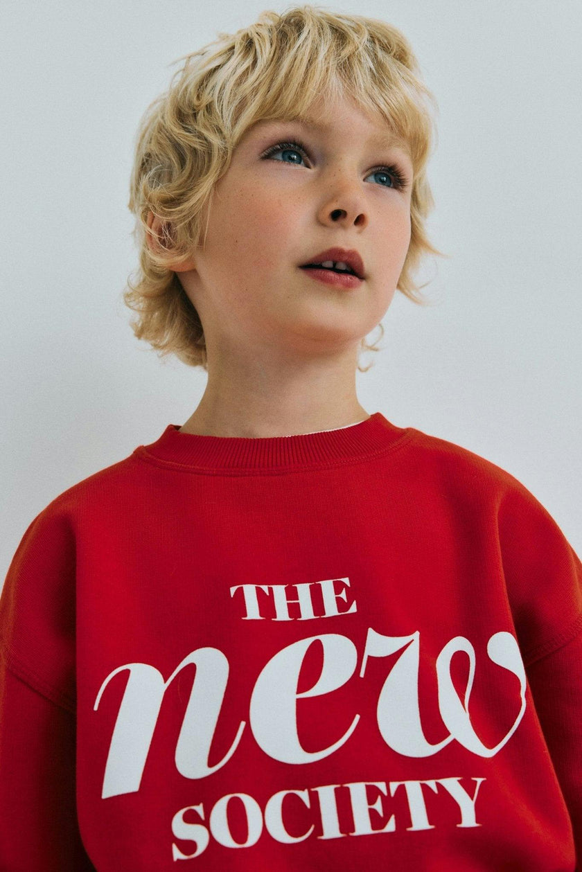 Maca Sweatshirt Tulip Red