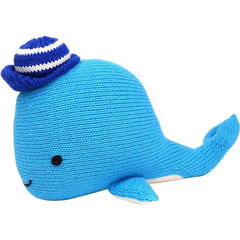 Knit Whale Plush