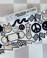 Peel & Stick Fabric Wall Stickers