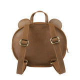 Umi Schoolbag | Bear | Cognac Classic Leather