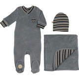Striped Star Layette Set