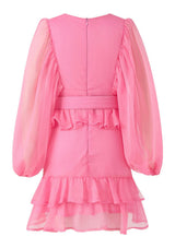 Soleil Frill Mini Dress