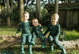 Midnight Forest Bamboo Convertible Footie Romper