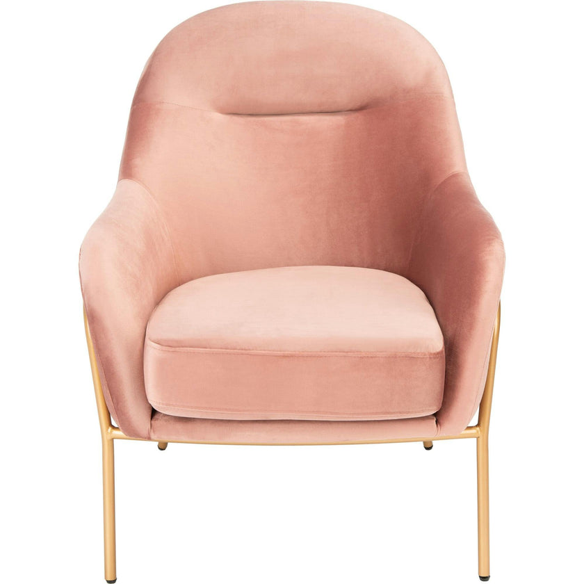 Eleazer Velvet Accent Chair