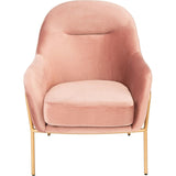 Eleazer Velvet Accent Chair