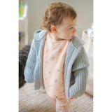 Pima Cotton Knit Waffle Hoody in Oatmeal