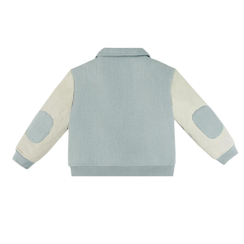 Zemmie Denim Jacket | Bear | Ice Blue