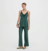 The Sylvane Top - Jadeite Floral Jacquard