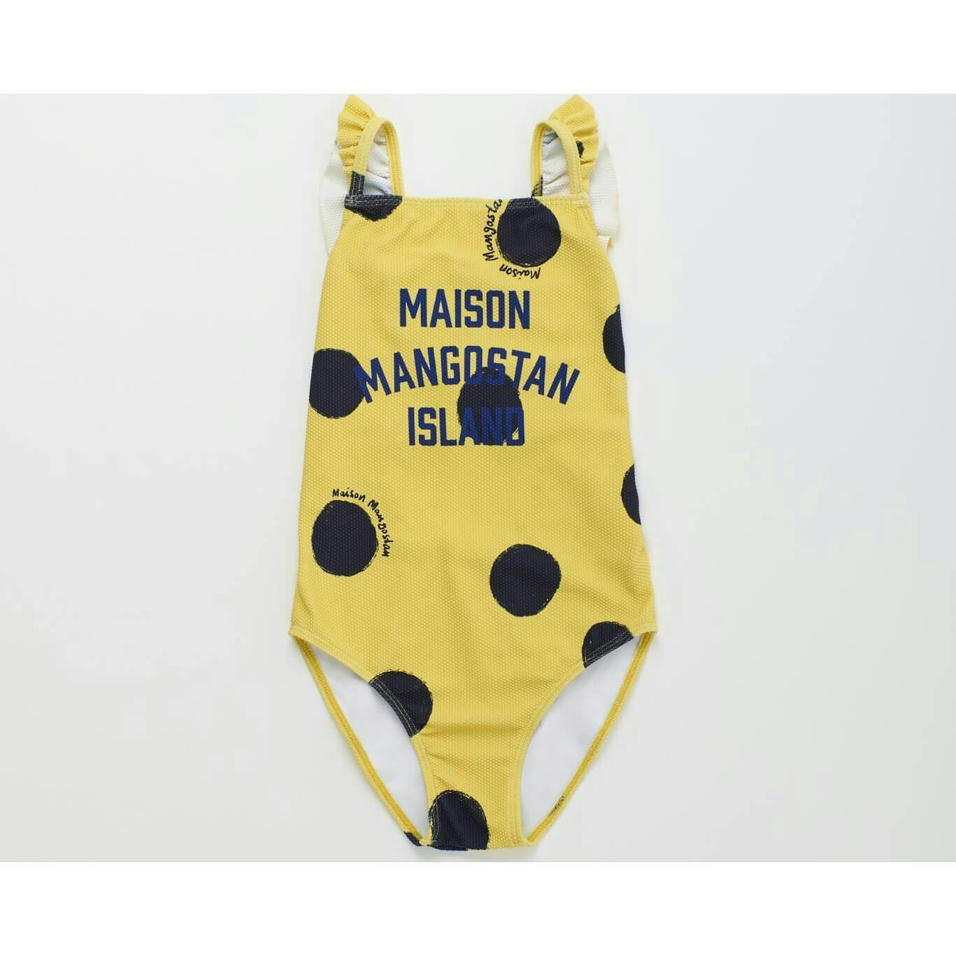 DOTS SWIMSUIT YELLOW
