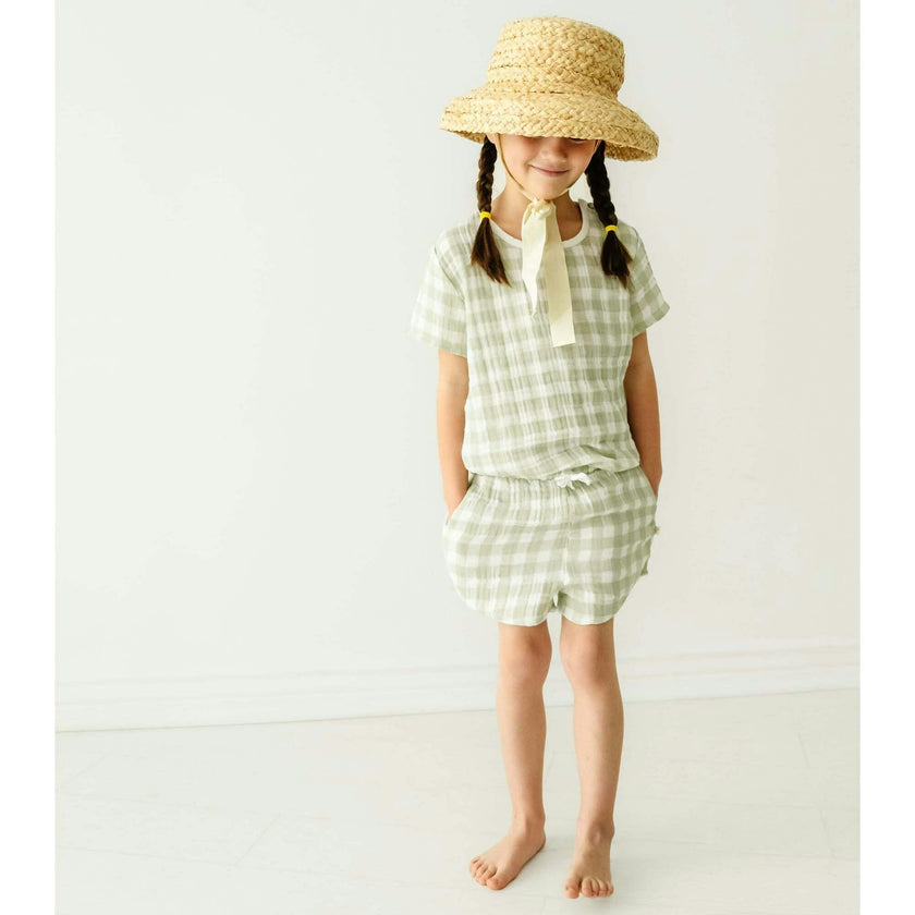Organic Top and Shorts 2 Piece Set