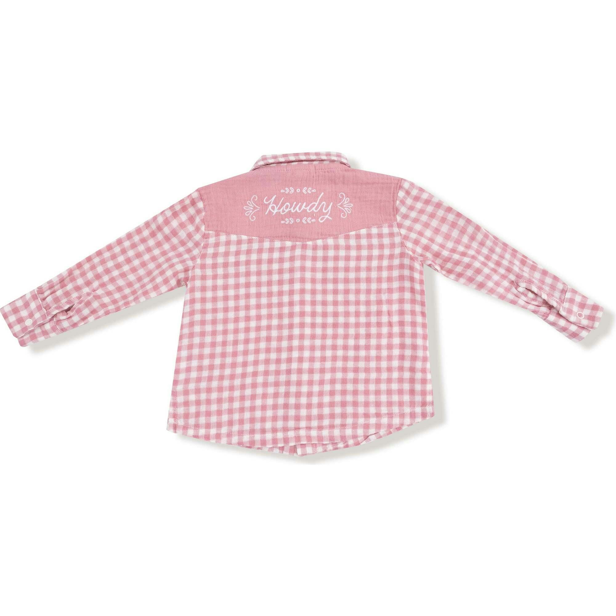 Blue Plaid - Long Sleeve Western Pearl Snap Shirt