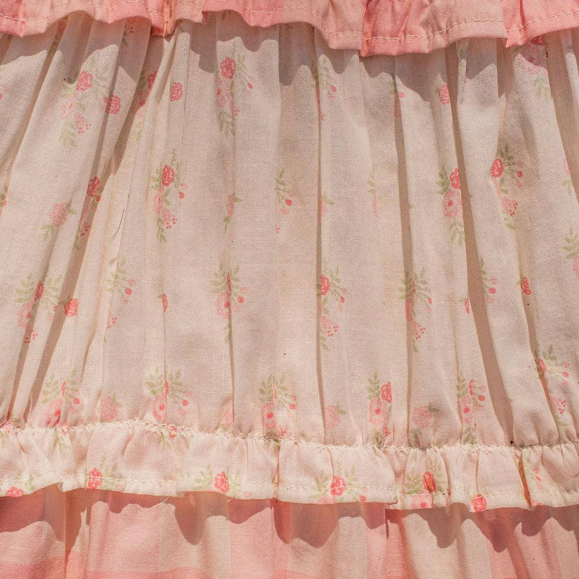 Amber Dress in Pink Gingham