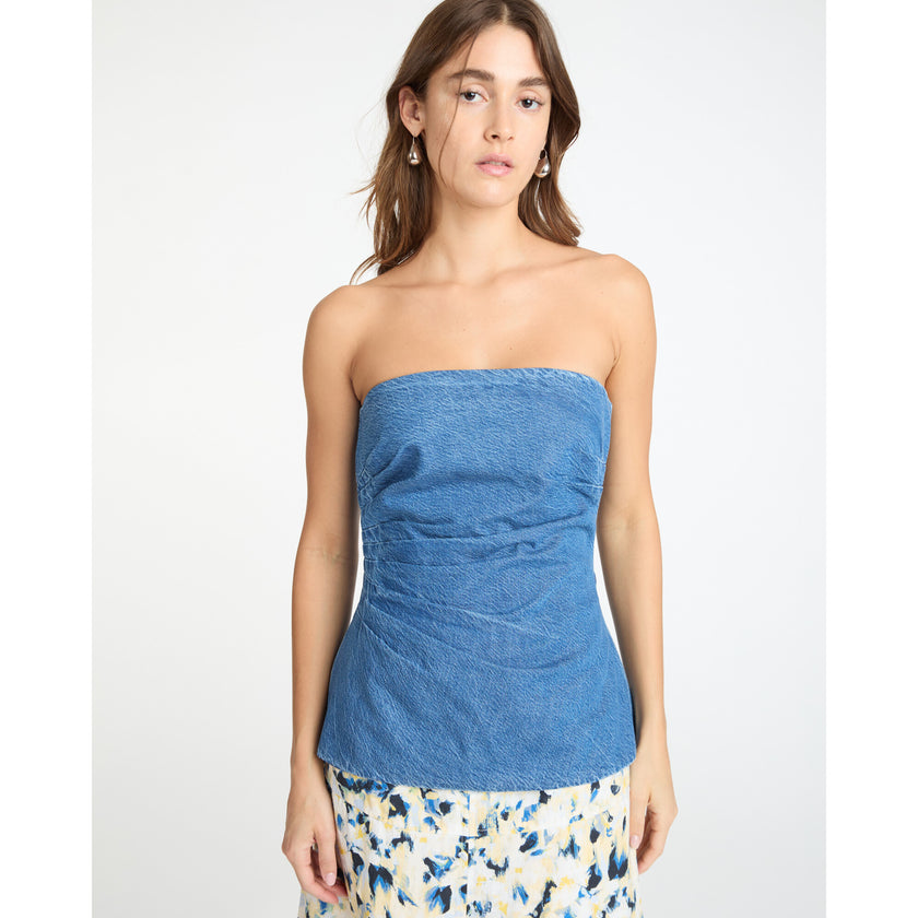 Women's Leandra Top, Blue
