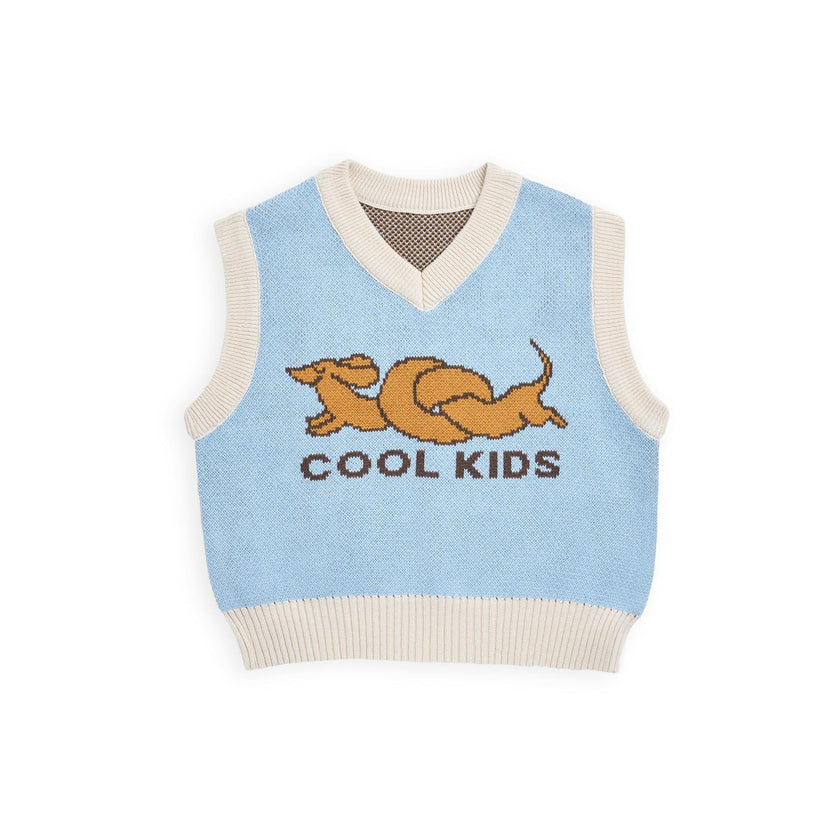 children's cotton vest - twisted dog