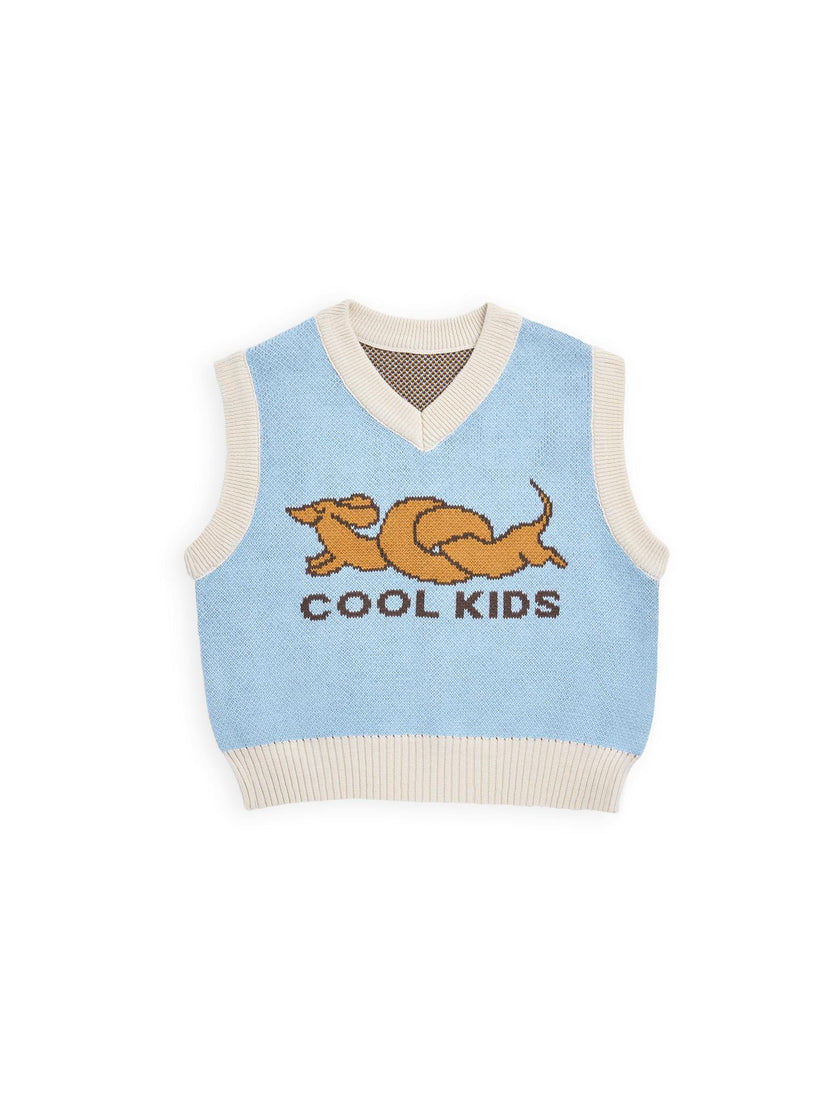 children's cotton vest - twisted dog