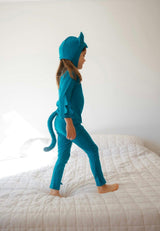 Blue Cat Costume