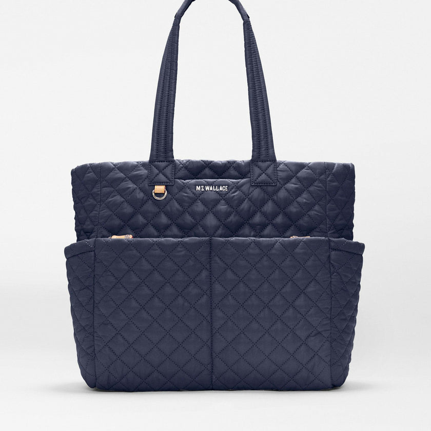 Navy Metro Diaper Tote