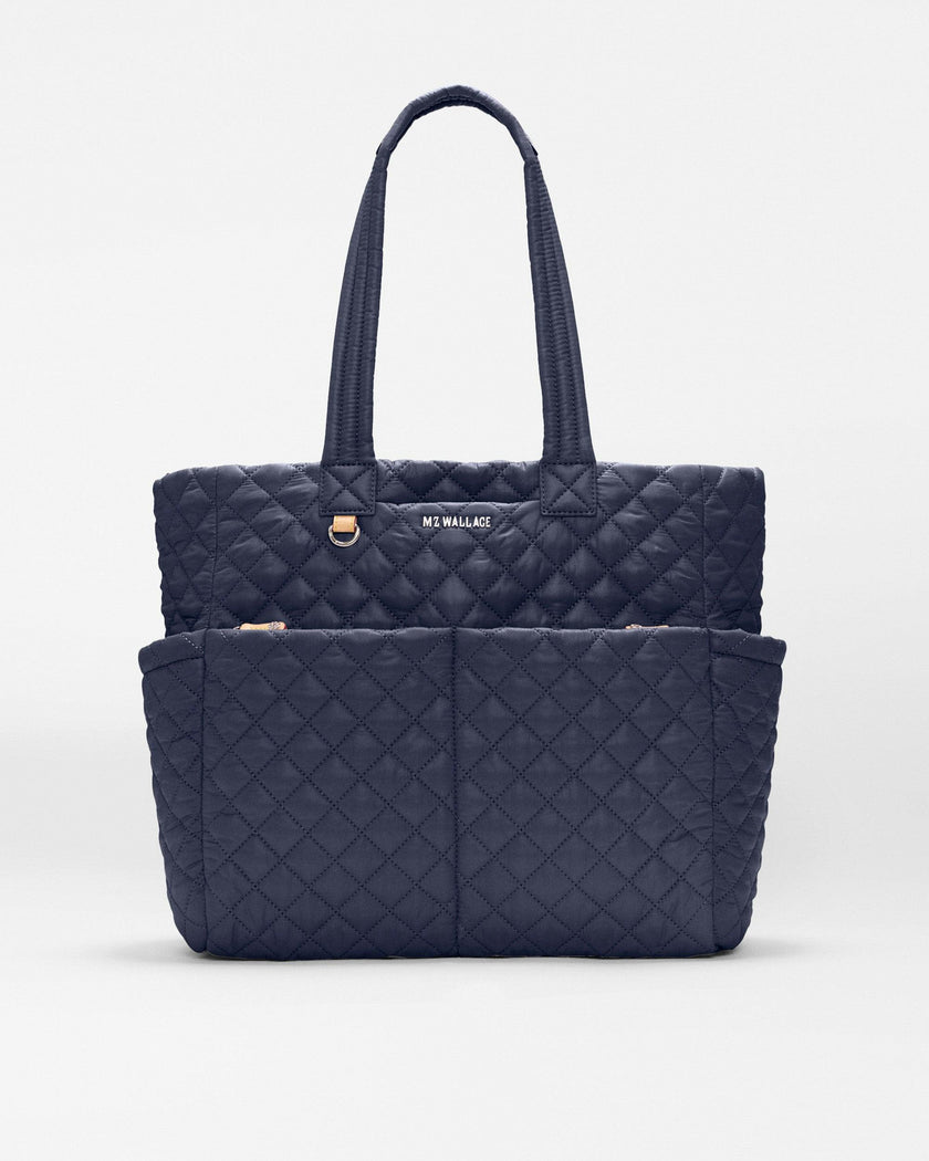 Navy Metro Diaper Tote