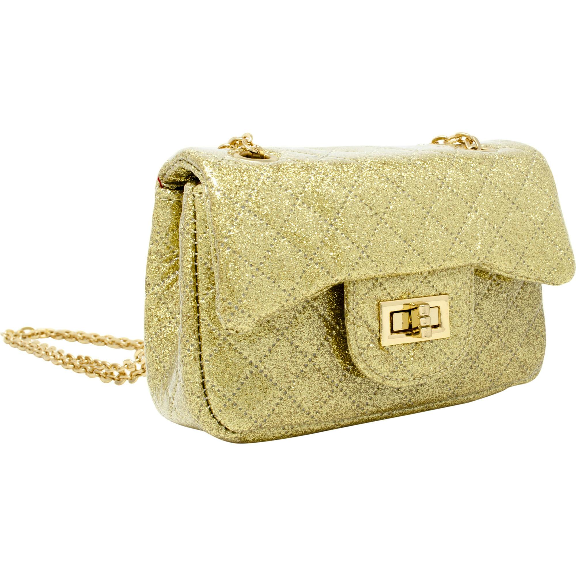 Classic Quilted Sparkle Mini Handbag